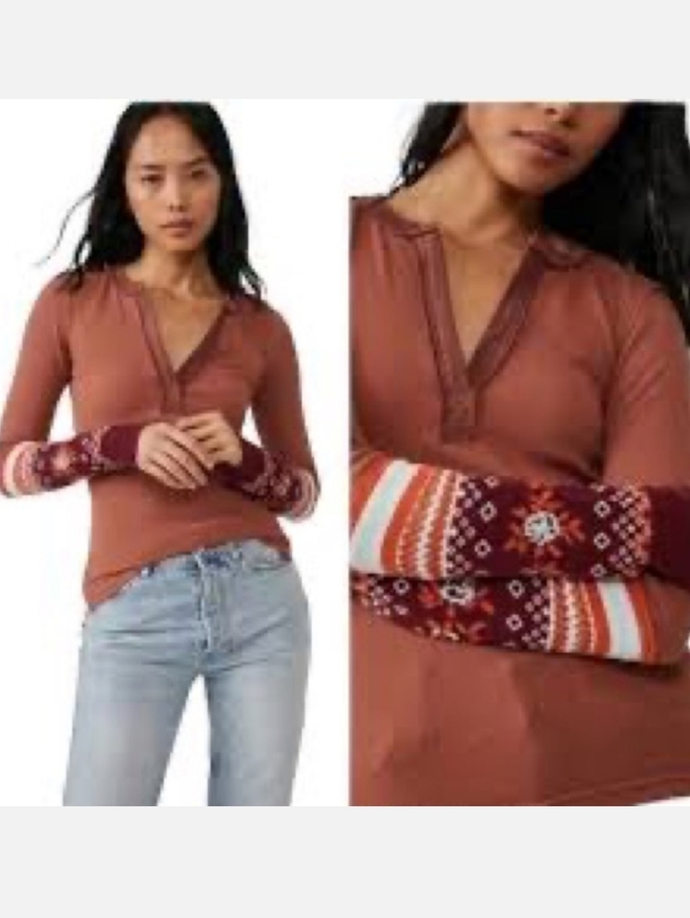 Free People Mikah Layering Cuff in Autumn Combo - Picture 3 of 3